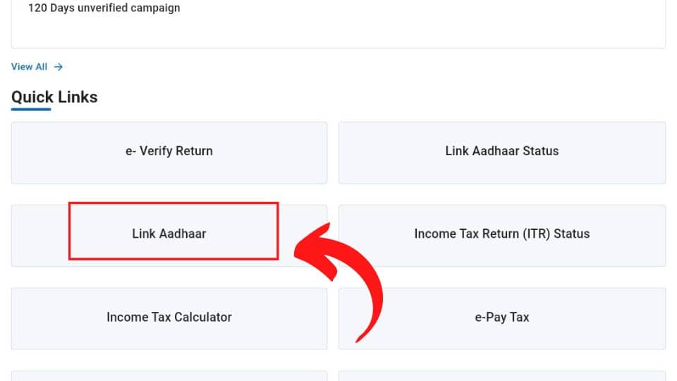 pan card se aadhaar link kaise kare