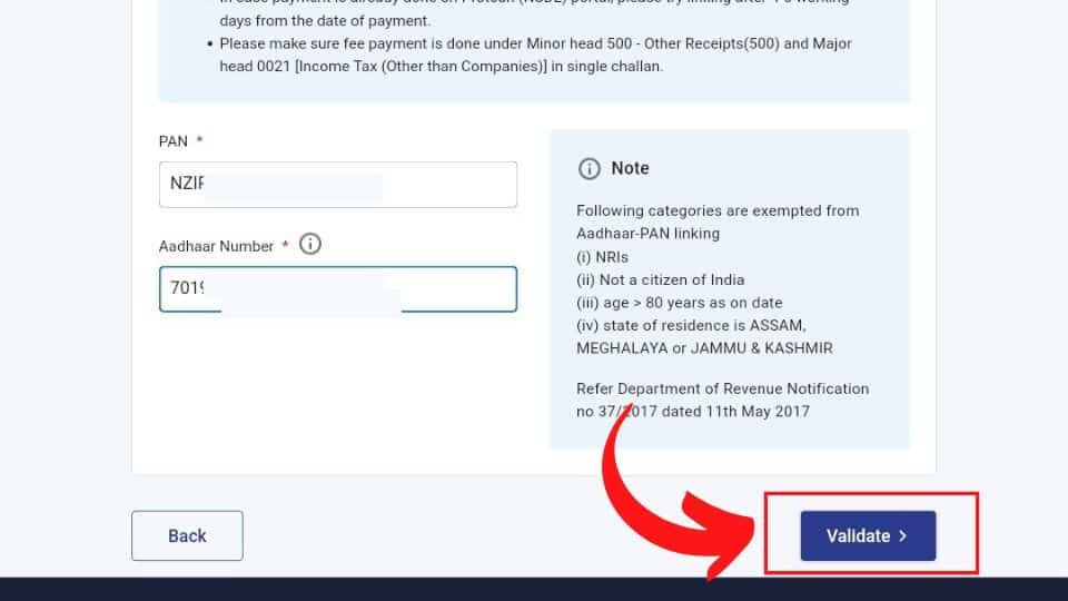 pan card se aadhaar link kaise kare