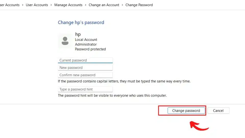 computer me password kaise lagaye