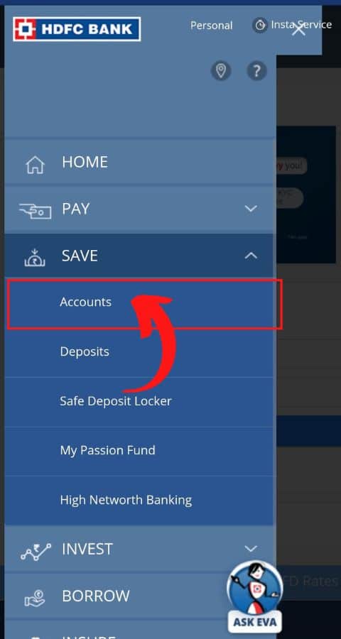 HDFC Bank Online Account Open