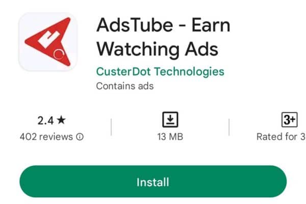 Ads Dekhkar Paisa Kamane Wala App