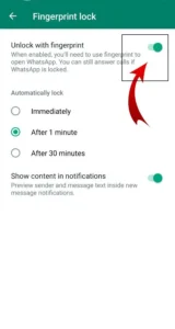 Whatsapp Par Lock Kaise Lagaye